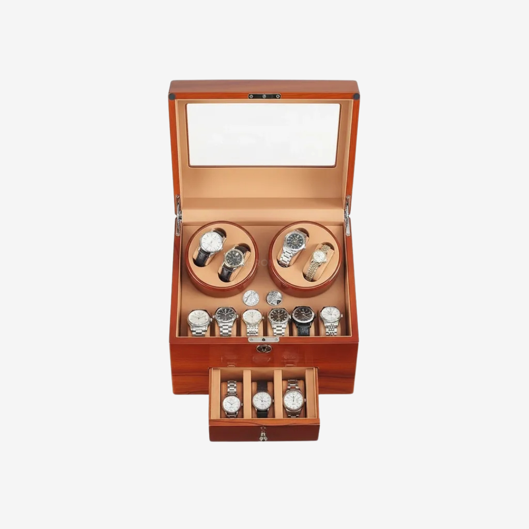 Watch Winder – Cherrywood Edition - Watch Winder