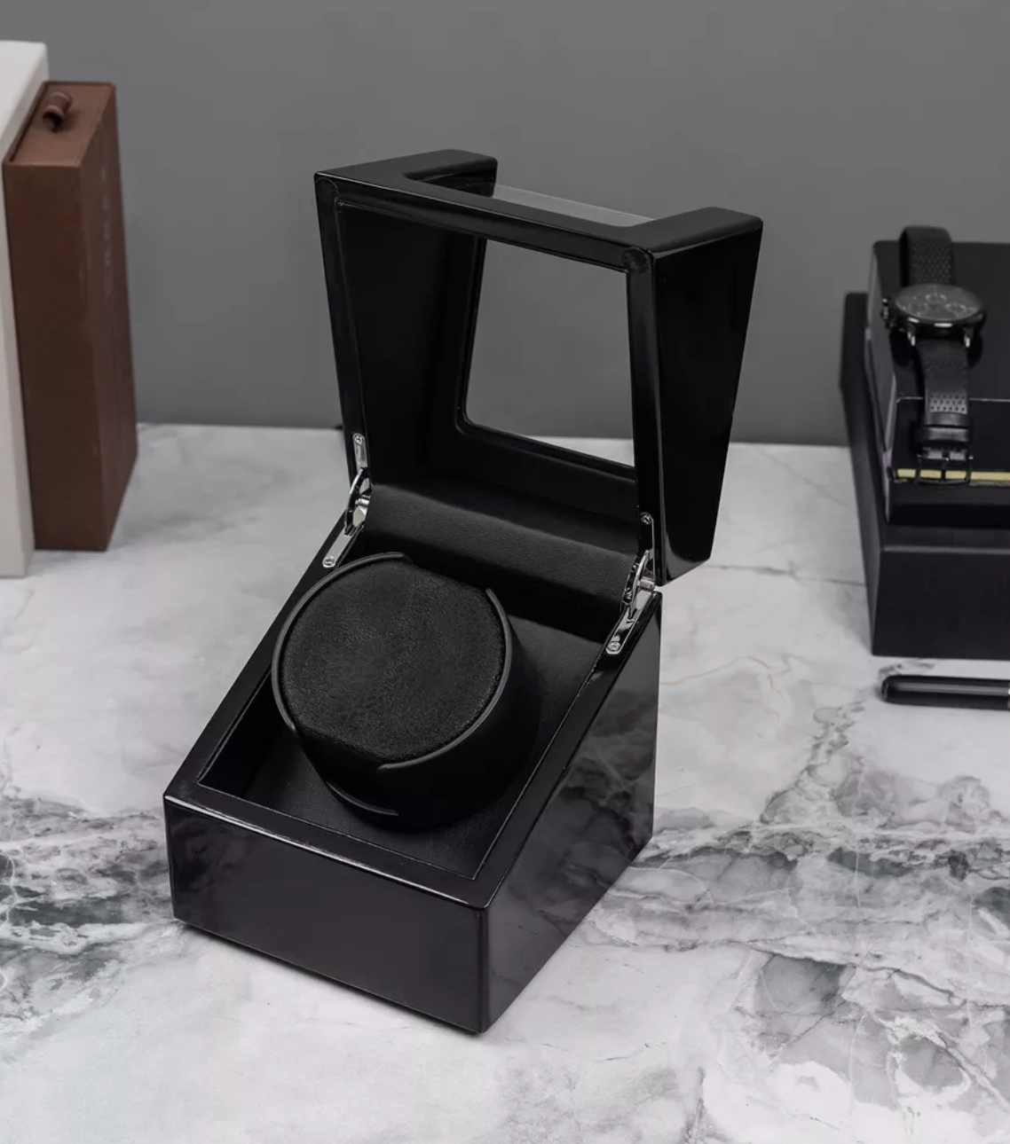 Remontoir Mozart noir 1 emplacement - Remontoir