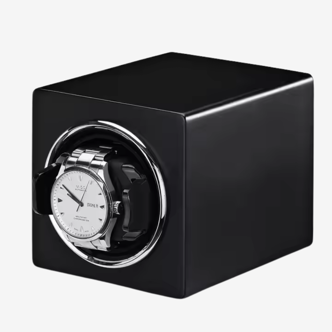 Watch Winder - Classic Cube - Black - Watch Winder