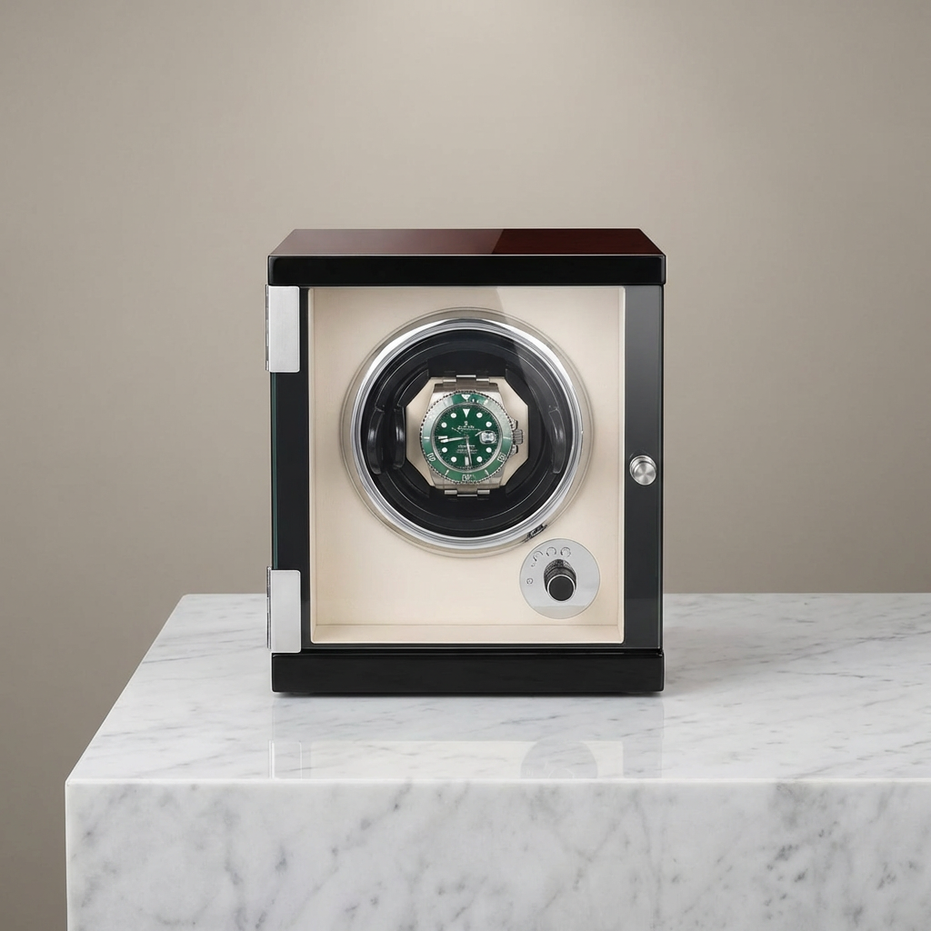 Watch Winder – Cream Spark 1 Slot - Watch Winder