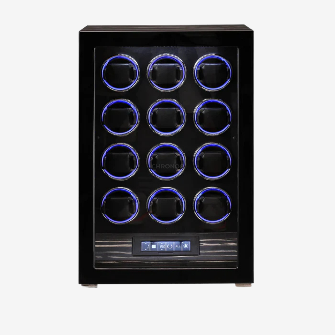Watch Winder – Ebony Grand - 12 Slots - Watch Winder