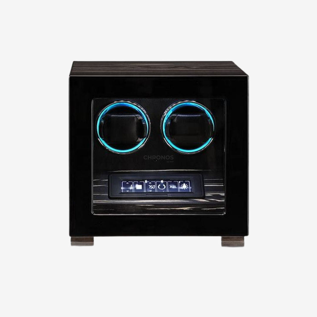 Watch Winder – Ebony Grand - 2 Slots - Watch Winder