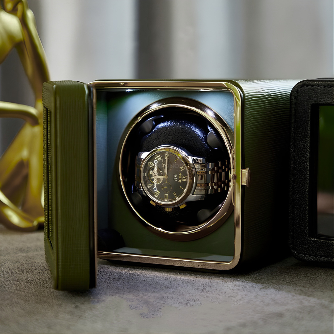 Watch Winder – Emerald Roll - Watch Winder