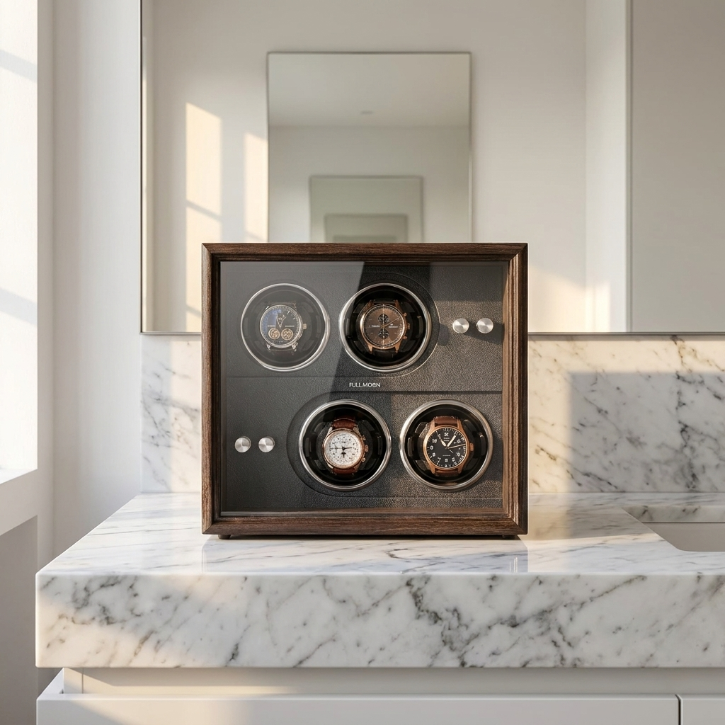 Watch Winder - Full Moon 4 Slots - Watch Winder