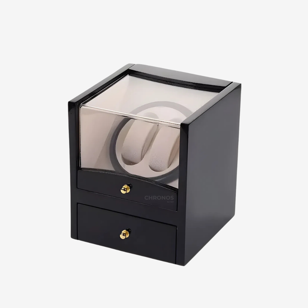 Watch Winder – Gentleman Cabinet - Black - Watch Winder