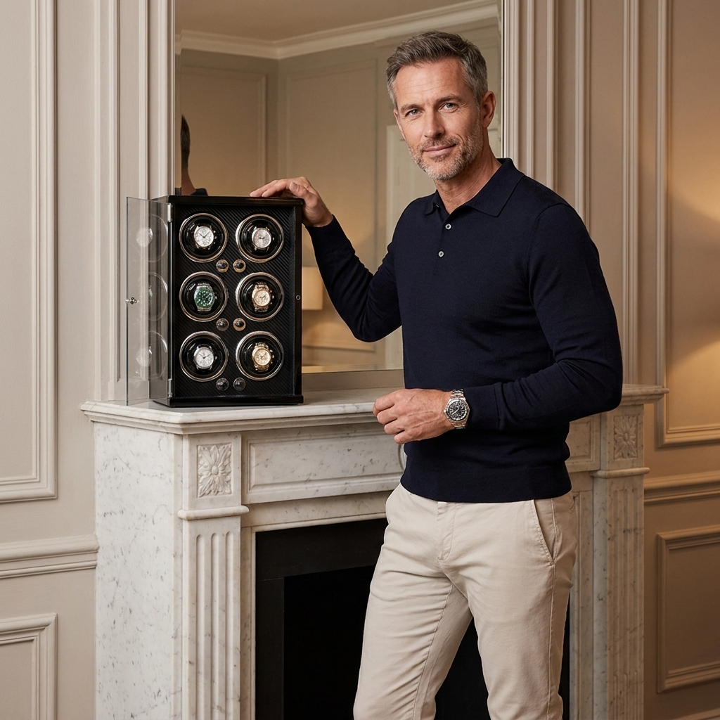 Watch Winder - Grande Piano 6 Slots - Watch Winder
