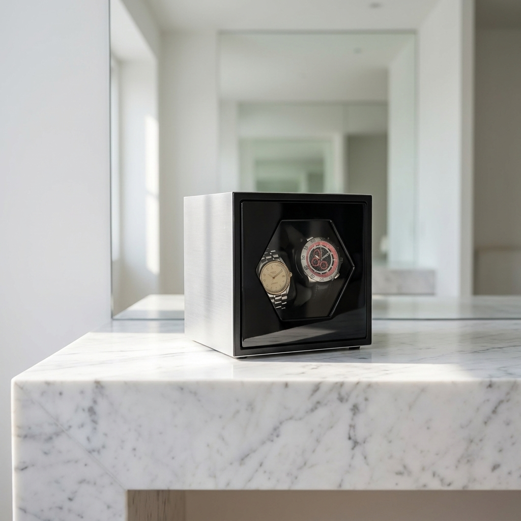 Watch Winder – Hexa Steel - Watch Winder