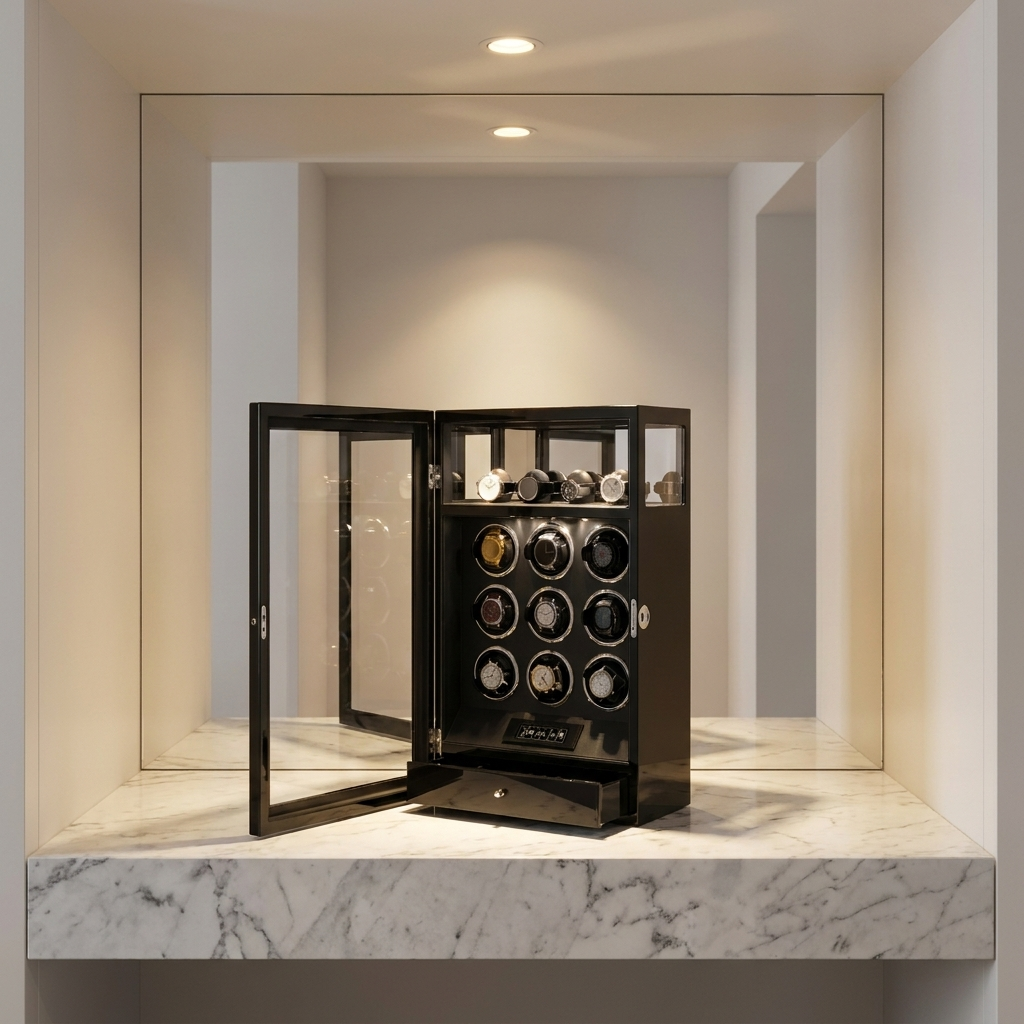 Watch Winder – Imperial Shadow 9 Slots - Watch Winder