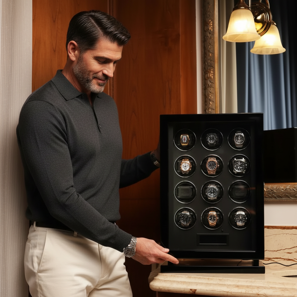 Watch Winder - Luxor 12 Slots - Watch Winder
