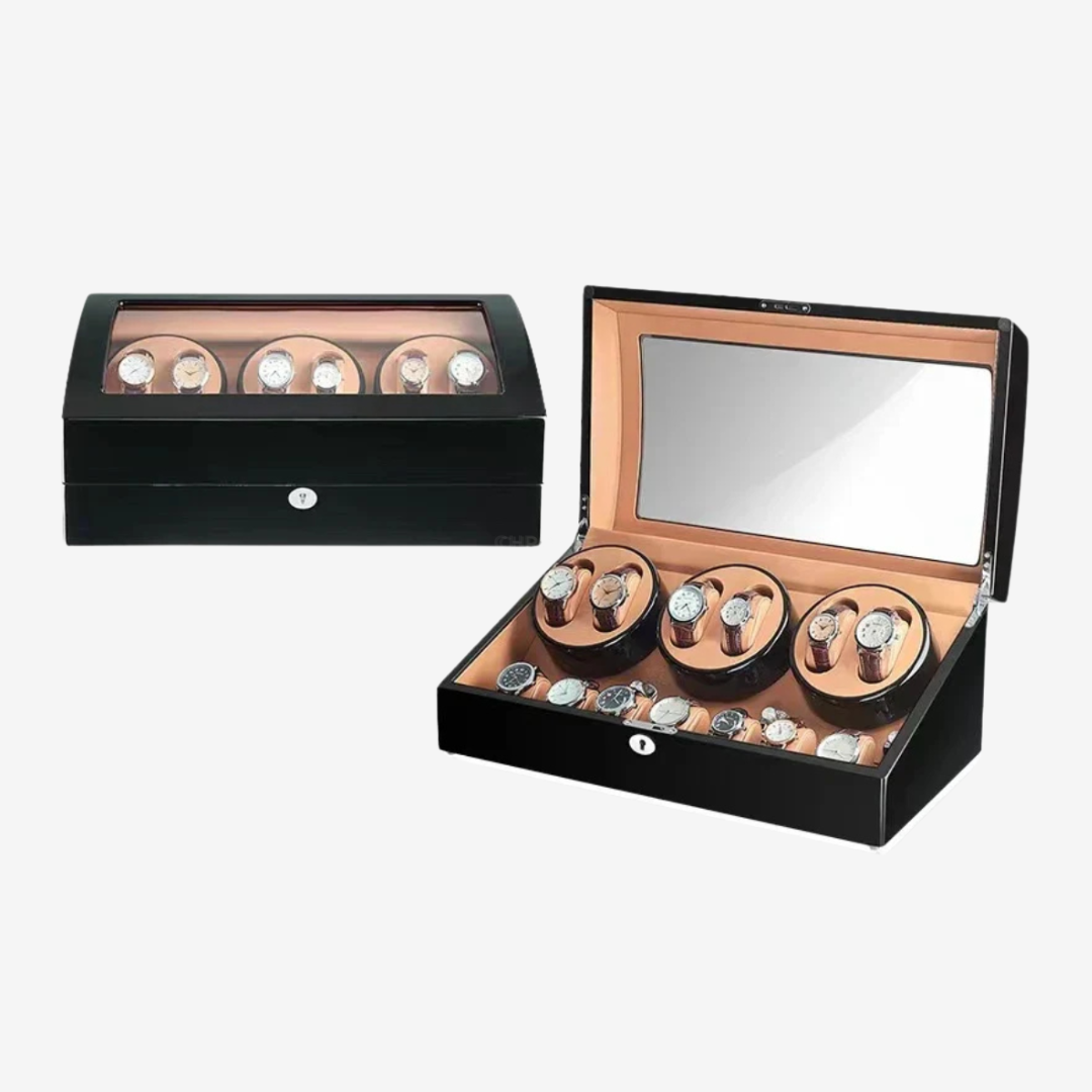 Remontoir Piano de luxe 6 emplacements Noir