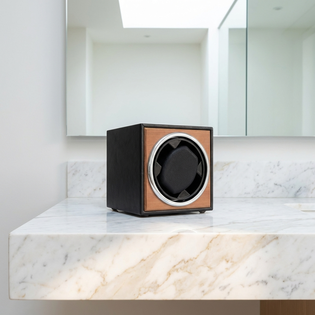 Watch Winder - Magic Wood Cube - Watch Winder