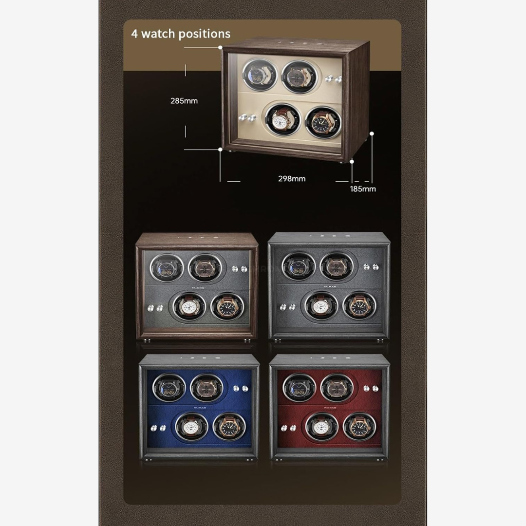 Watch Winder - Mars Square 4 Slots - Watch Winder