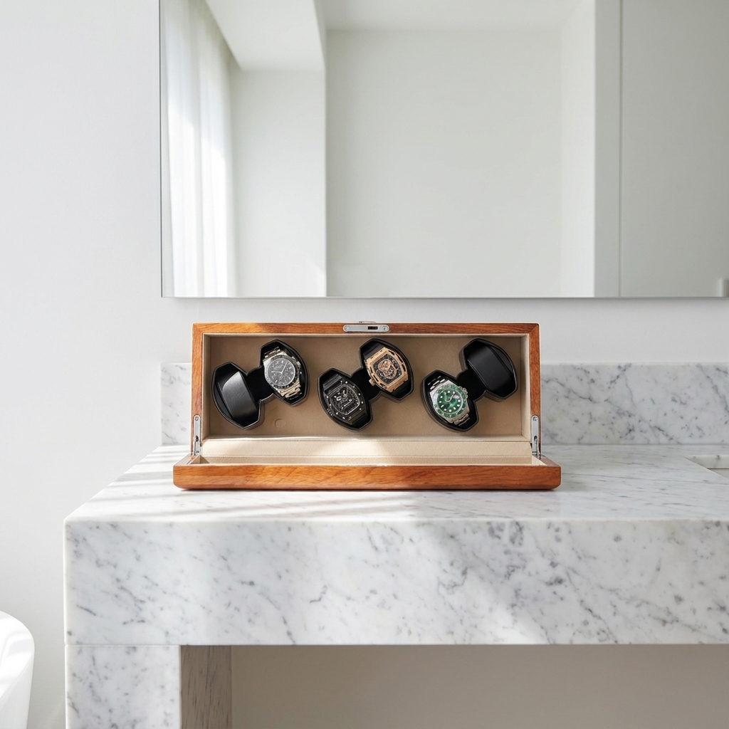 Watch Winder – Oakwood 6 Slots - Watch Winder