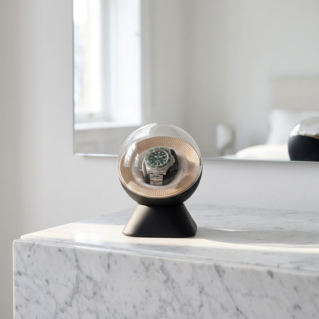 Watch Winder – Obsidian Moon Edition - Watch Winder