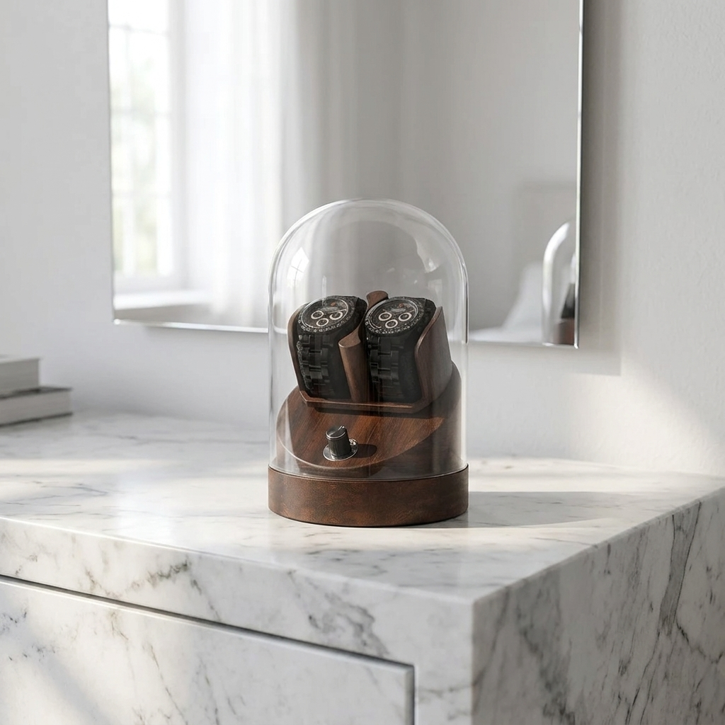 Watch Winder – Orbital Darkwood - Watch Winder