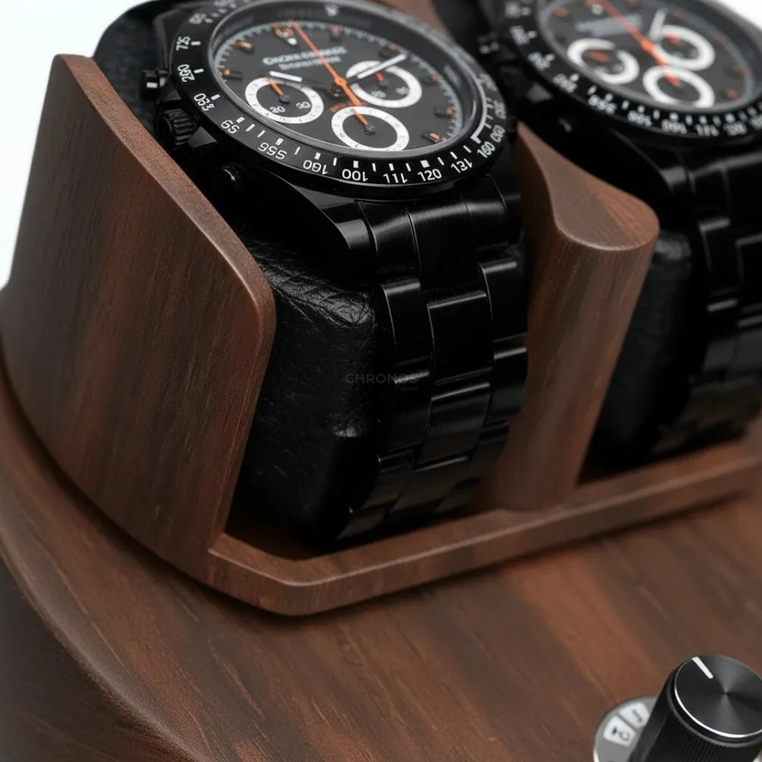Watch Winder – Orbital Darkwood - Watch Winder