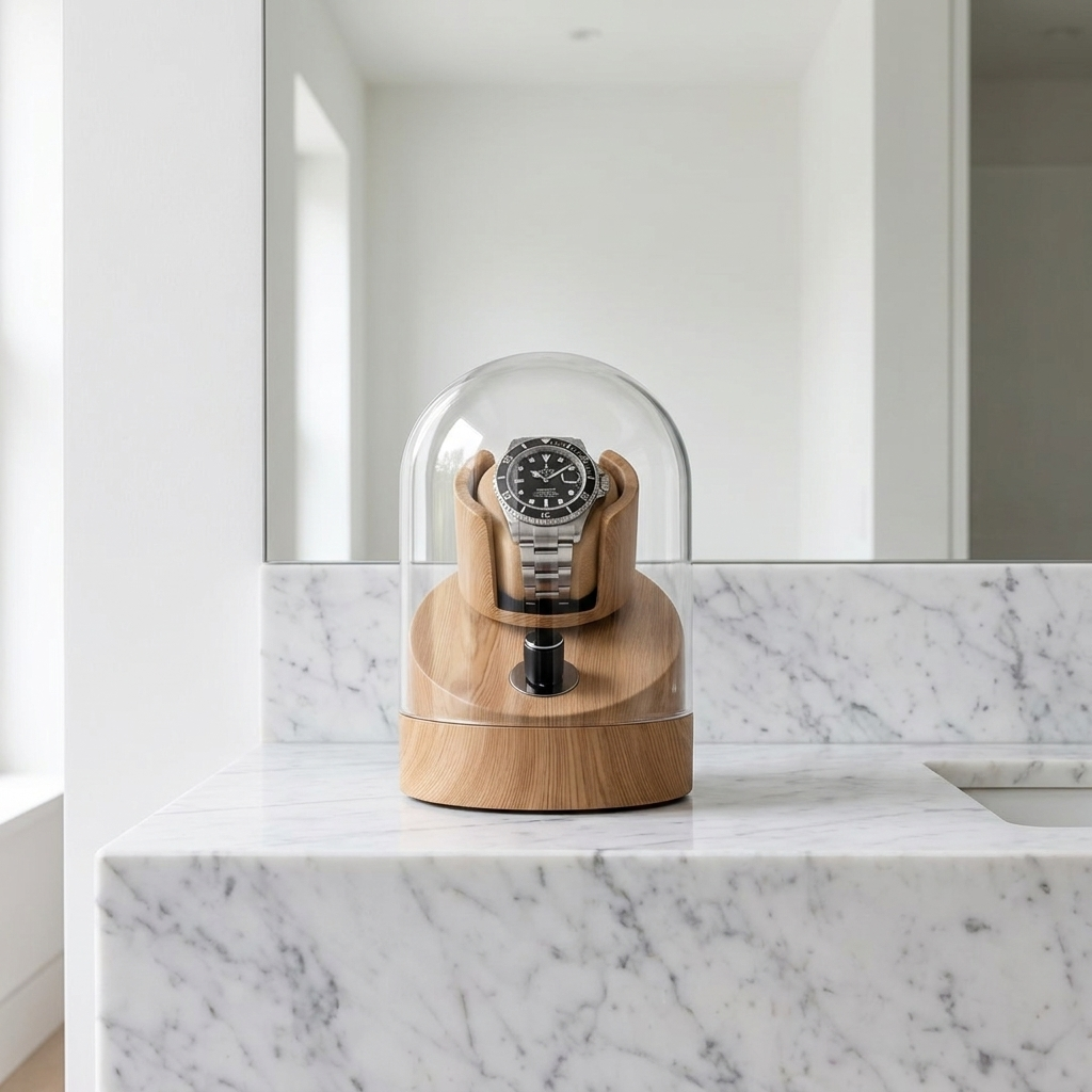 Watch Winder – Orbital Oakwood - Watch Winder