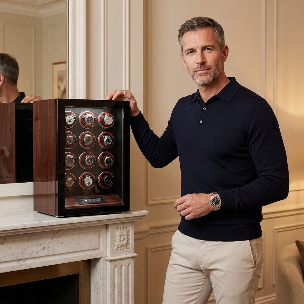 Watch Winder – Pear Wood Grand - Watch Winder