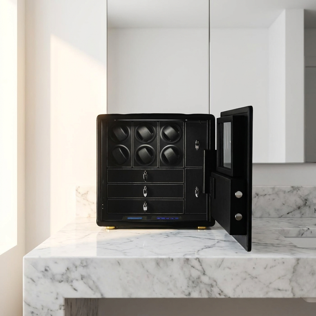 Watch Winder Safe – Bastion Fortress 6 - Watch Winder