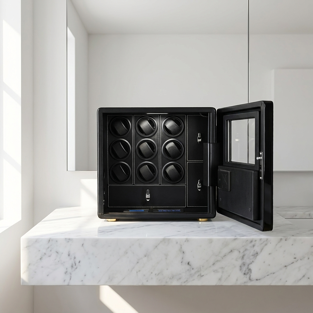 Watch Winder Safe – Bastion Fortress 9 - Watch Winder