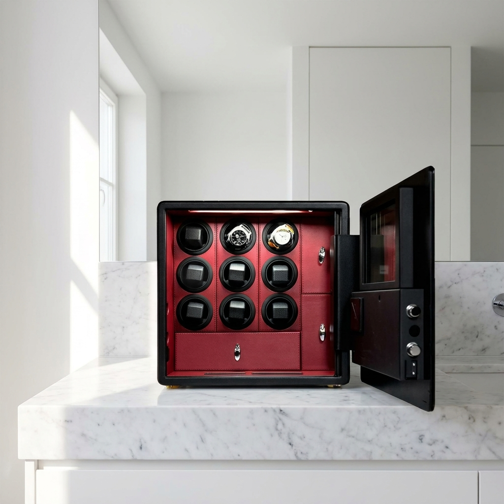 Watch Winder Safe – Bastion Fortress 9 - Watch Winder