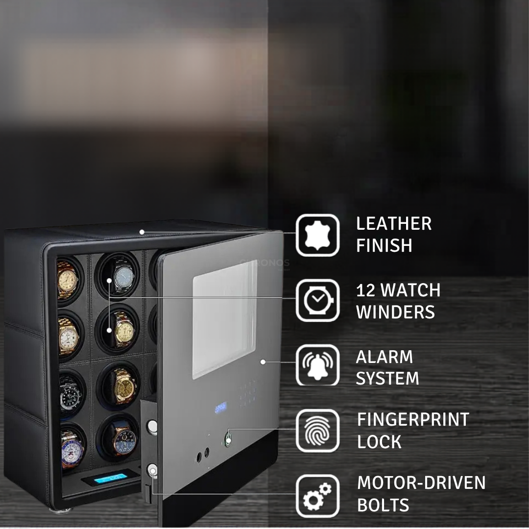 Watch Winder Safe – Bastion Fortress 9 - Watch Winder