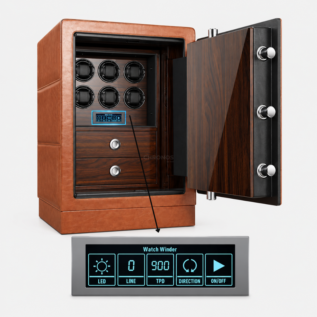 Watch Winder Safe – Chesterfield Vault - Watch Winder Safe