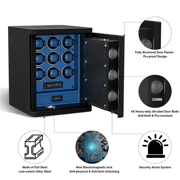Watch Winder Safe – Grandmaster - Watch Winder