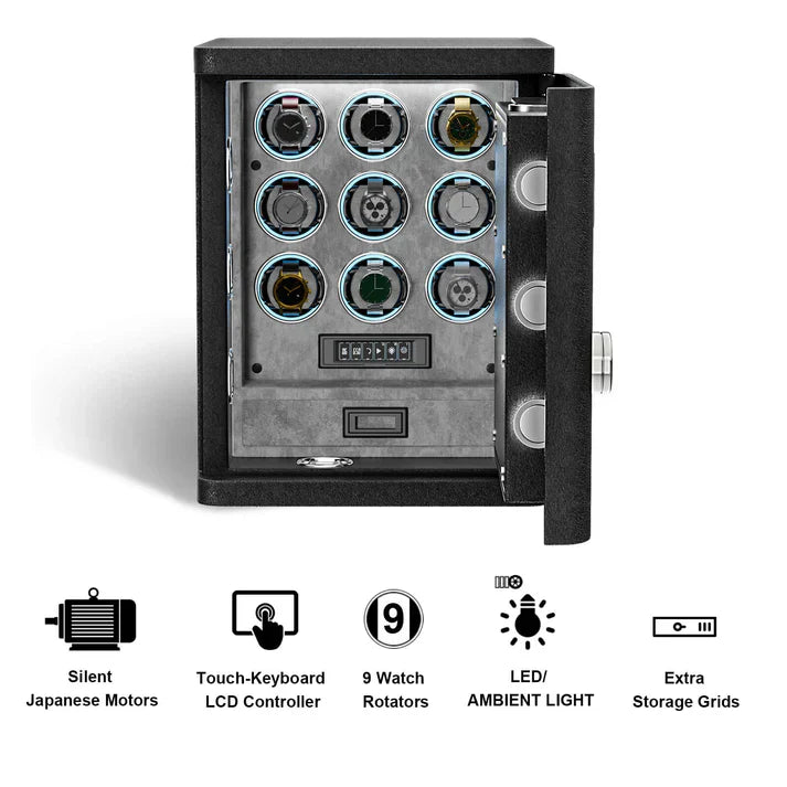 Watch Winder Safe – Grandmaster - Watch Winder