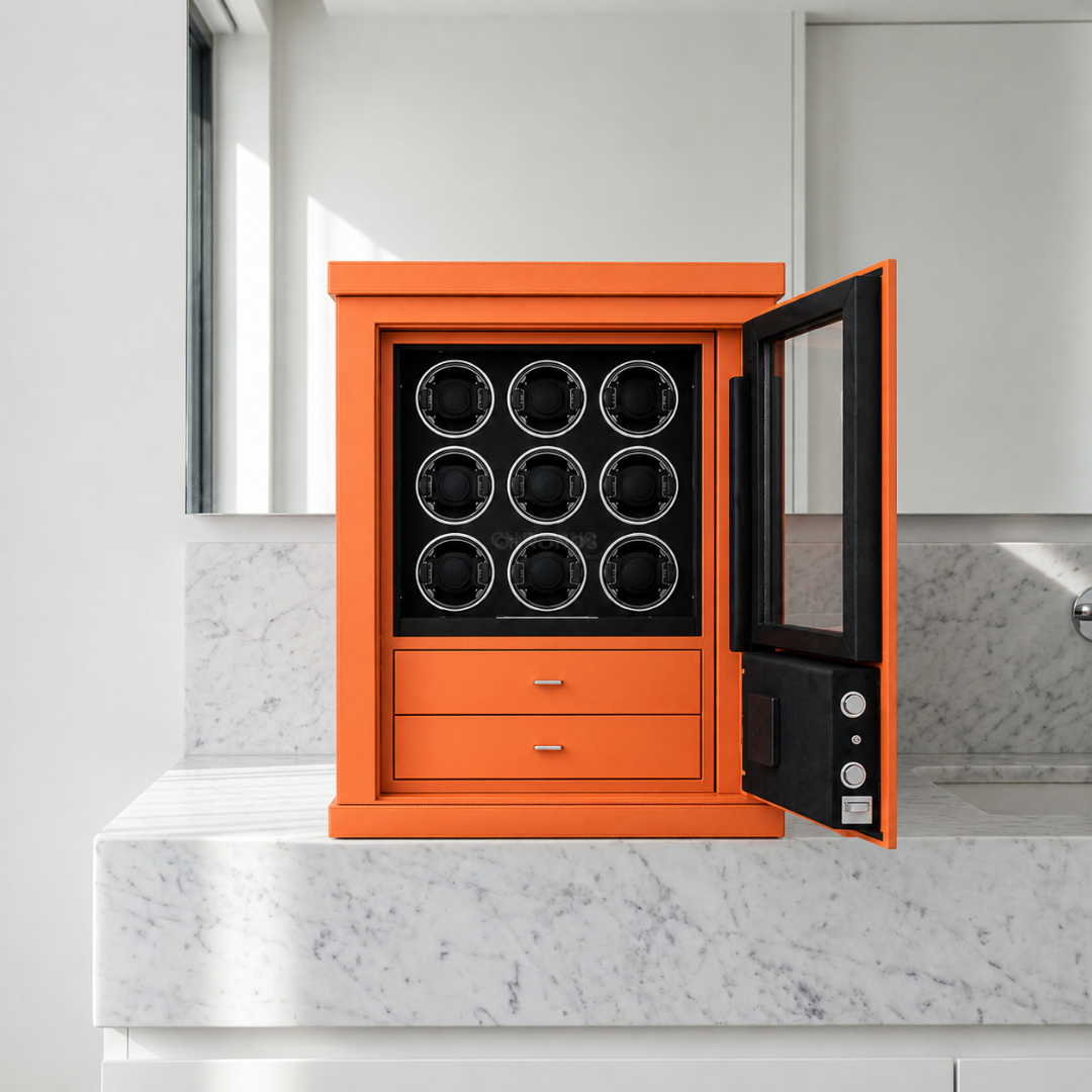 Watch Winder Safe – Regent Display Vault - Watch Winder Safe