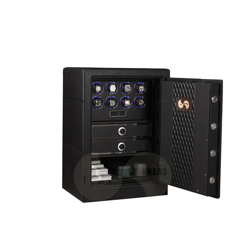 Watch Winder Safe – Titan Leather Vault