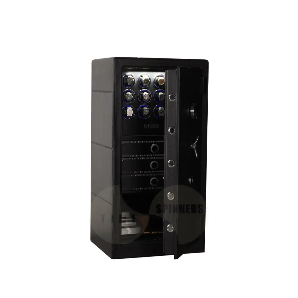 Watch Winder Safe – Titan Leather Vault