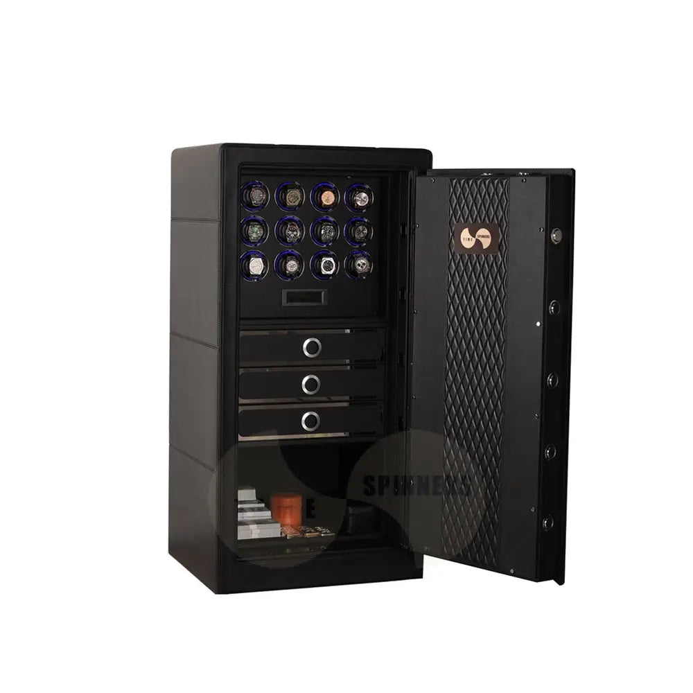 Watch Winder Safe – Titan Leather Vault