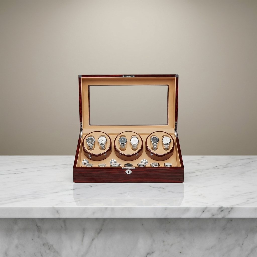 Watch Winder – Sandalwood - Watch Winder