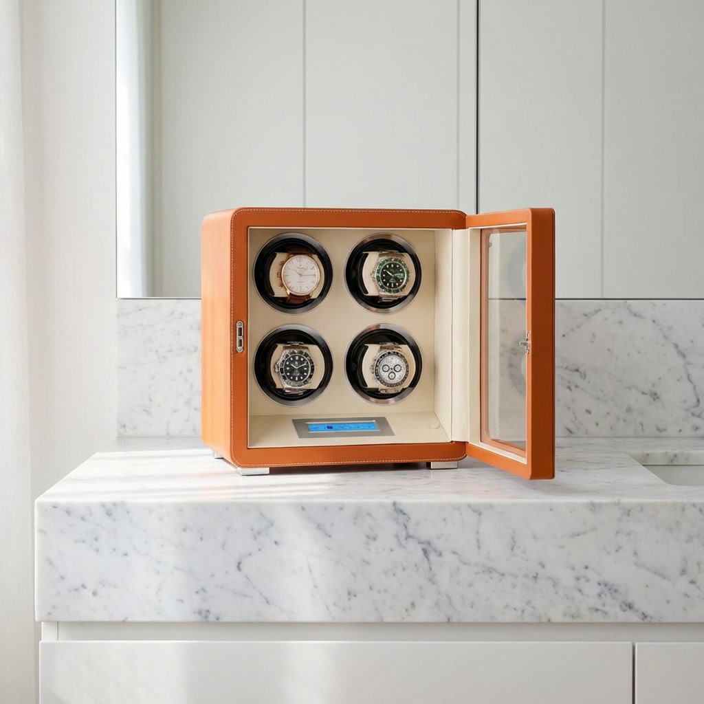 Watch Winder – Sienna 4 Slots - Watch Winder