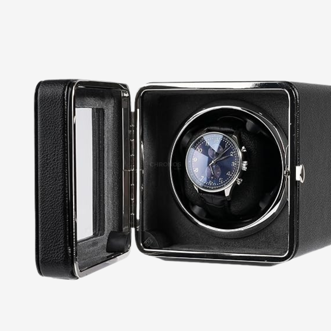 Watch Winder – Simple Black Pattern - Watch Winder