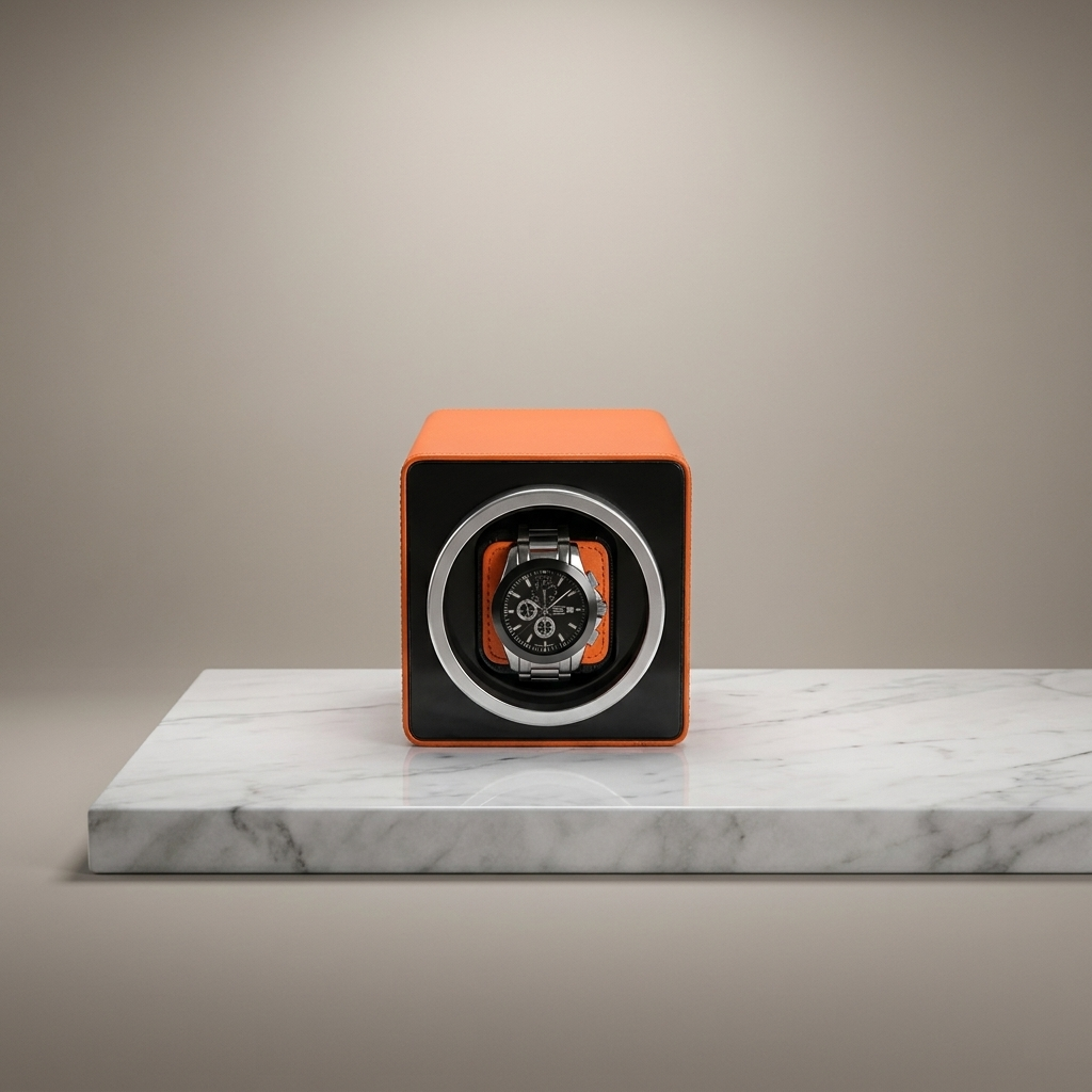 Watch Winder – Tangerine Edition - Watch Winder