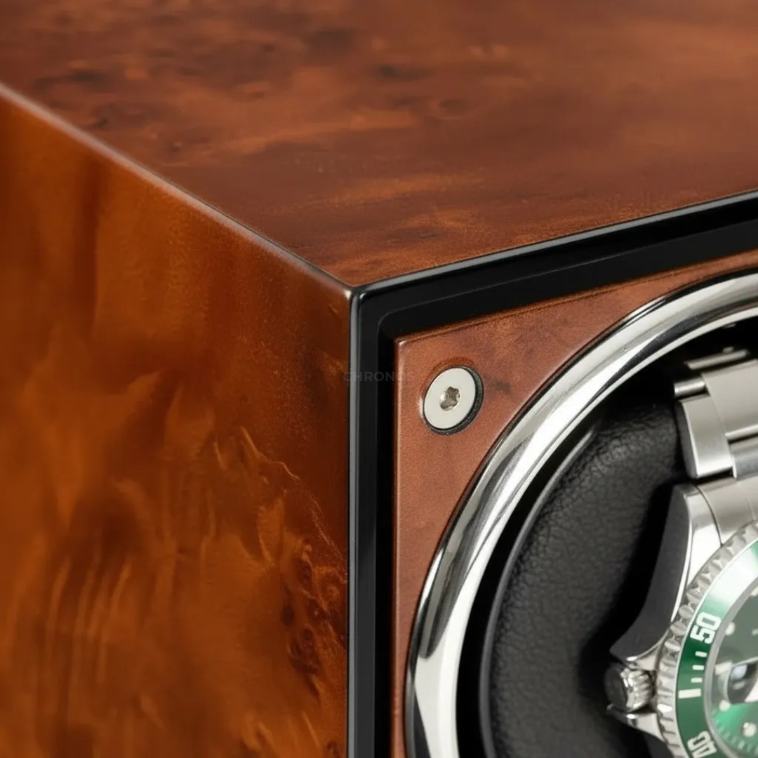 Watch Winder – Teak Classic - Watch Winder
