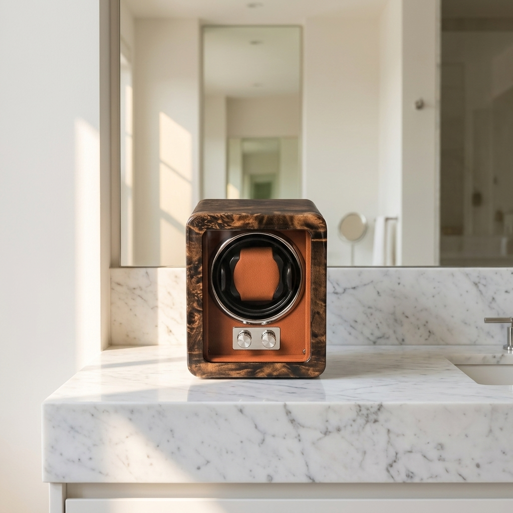 Watch Winder – Temporal Essence Orange - Watch Winder