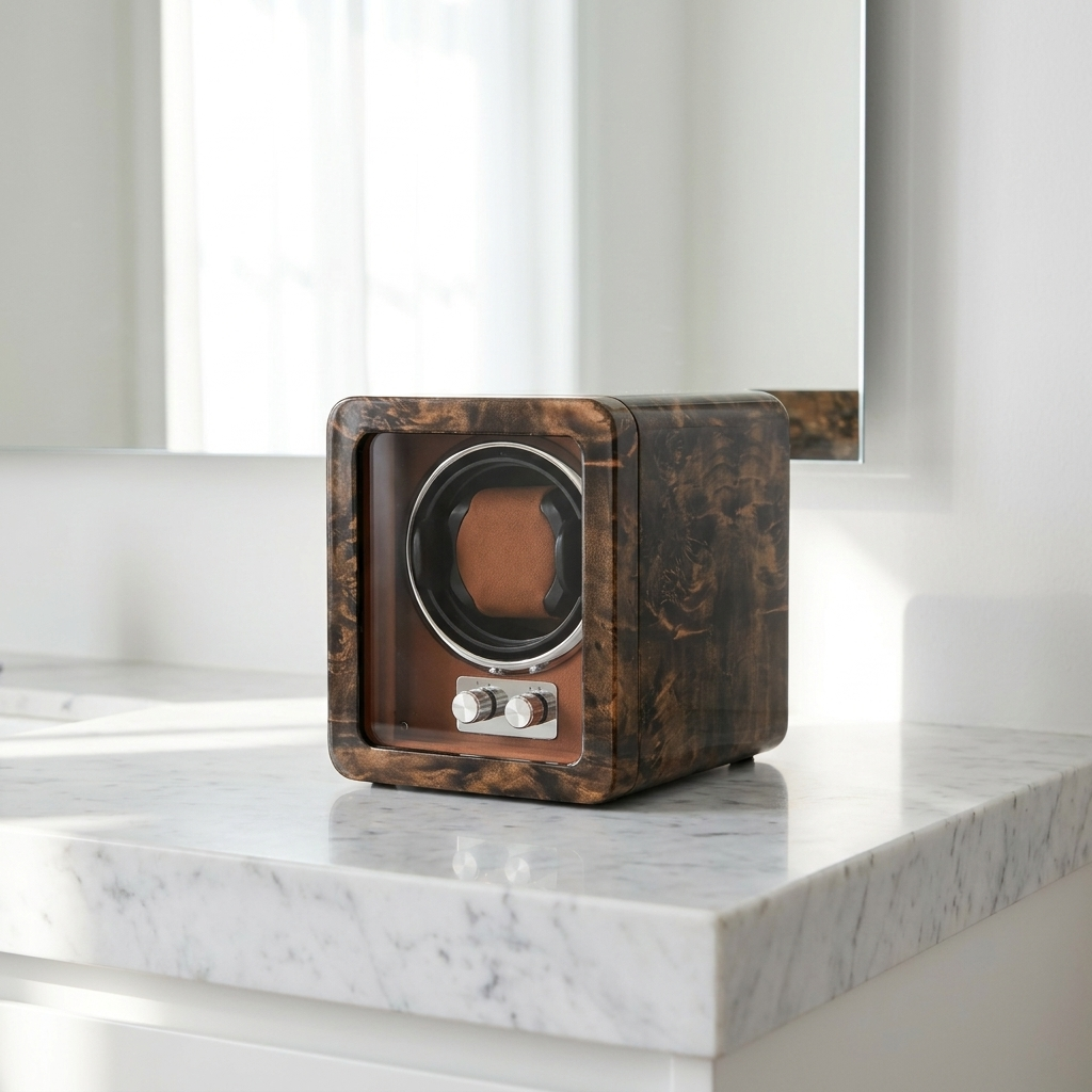 Watch Winder – Temporal Essence Orange - Watch Winder