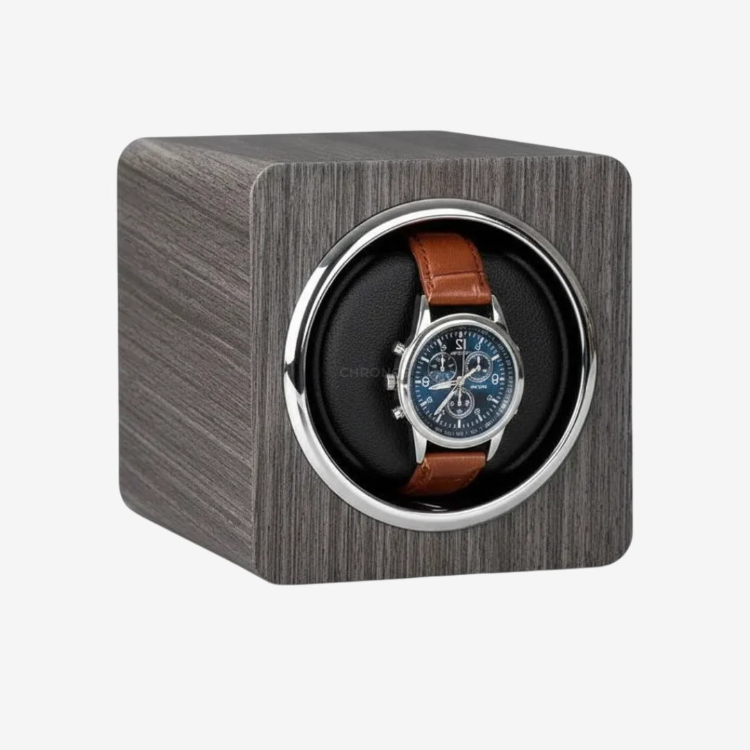 Watch Winder – Titanium Single Slot - Watch Winder