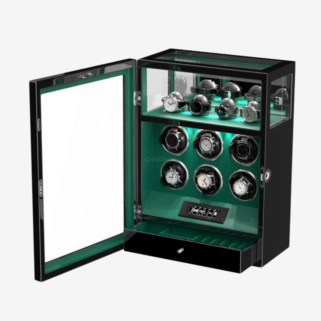 Watch Winder – Verdant Sovereign 6 Slots - Watch Winder
