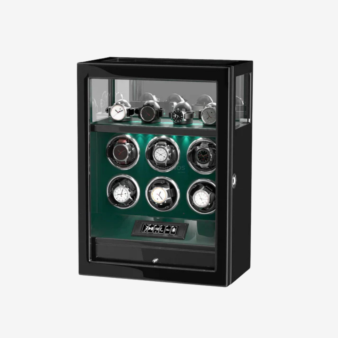 Watch Winder – Verdant Sovereign 6 Slots - Watch Winder