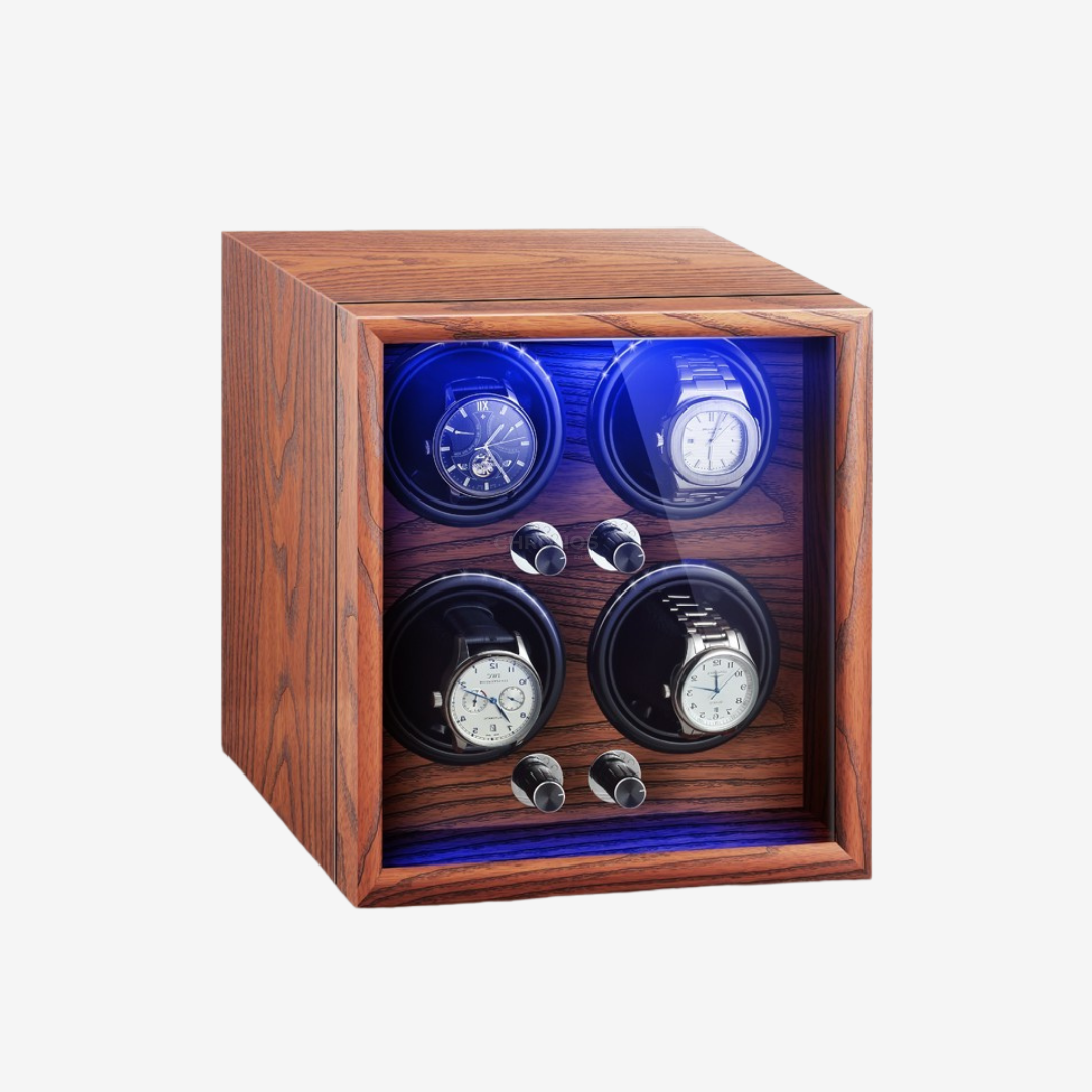 Watch Winder – Woodland 4 Slots - Watch Winder