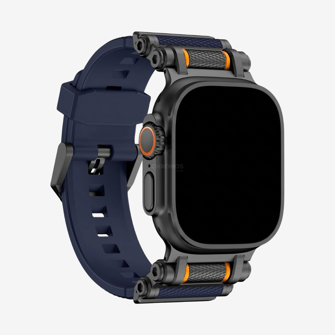 Wheel of Fortune - Blue-Black Adapter / 49mm - Watch Band