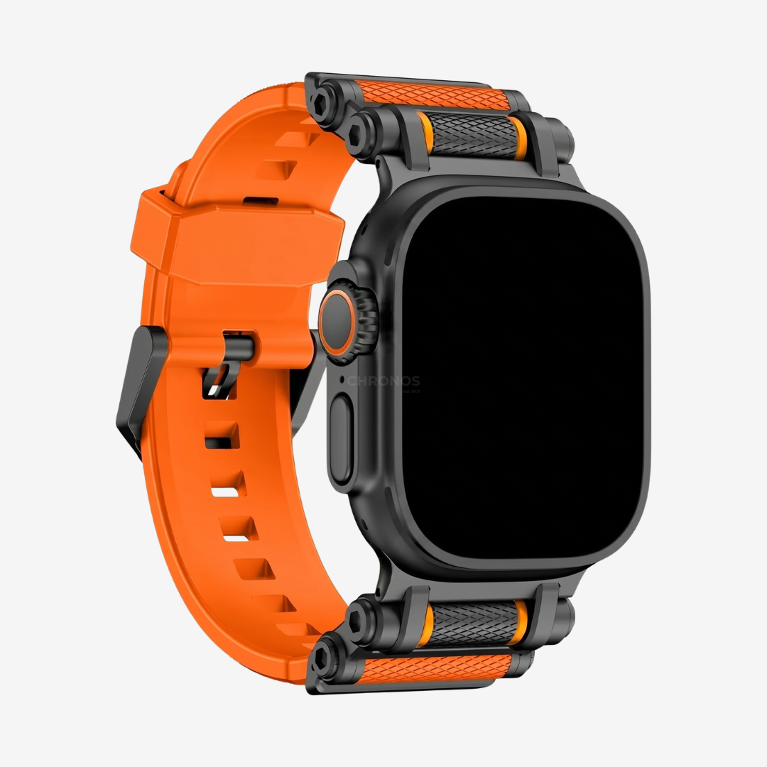 Wheel of Fortune - Orange Black Adapter / 49mm - Watch Band