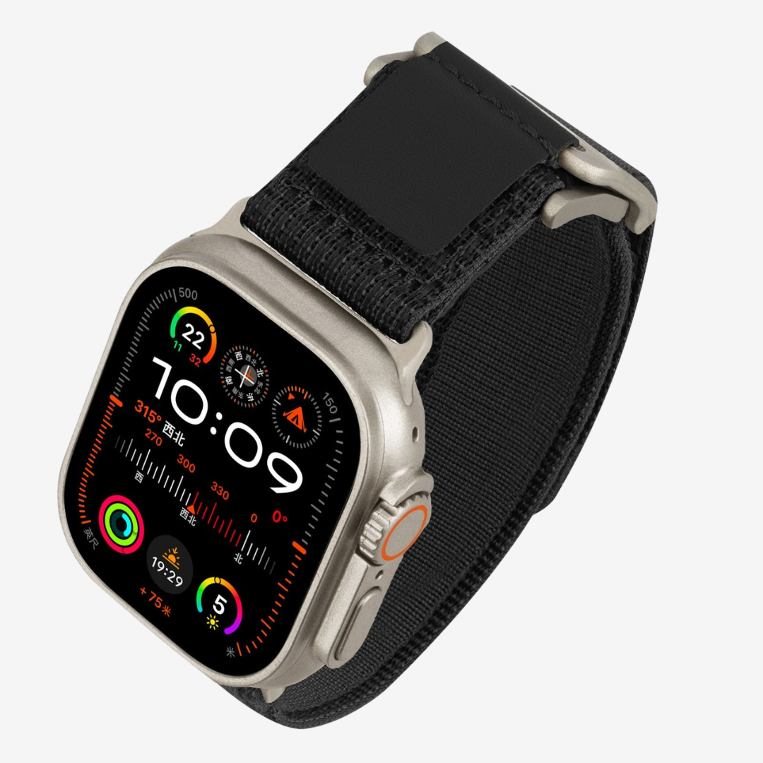 Wild Trail Mag Buckle Nylon Band For Apple Watch - Watch Band