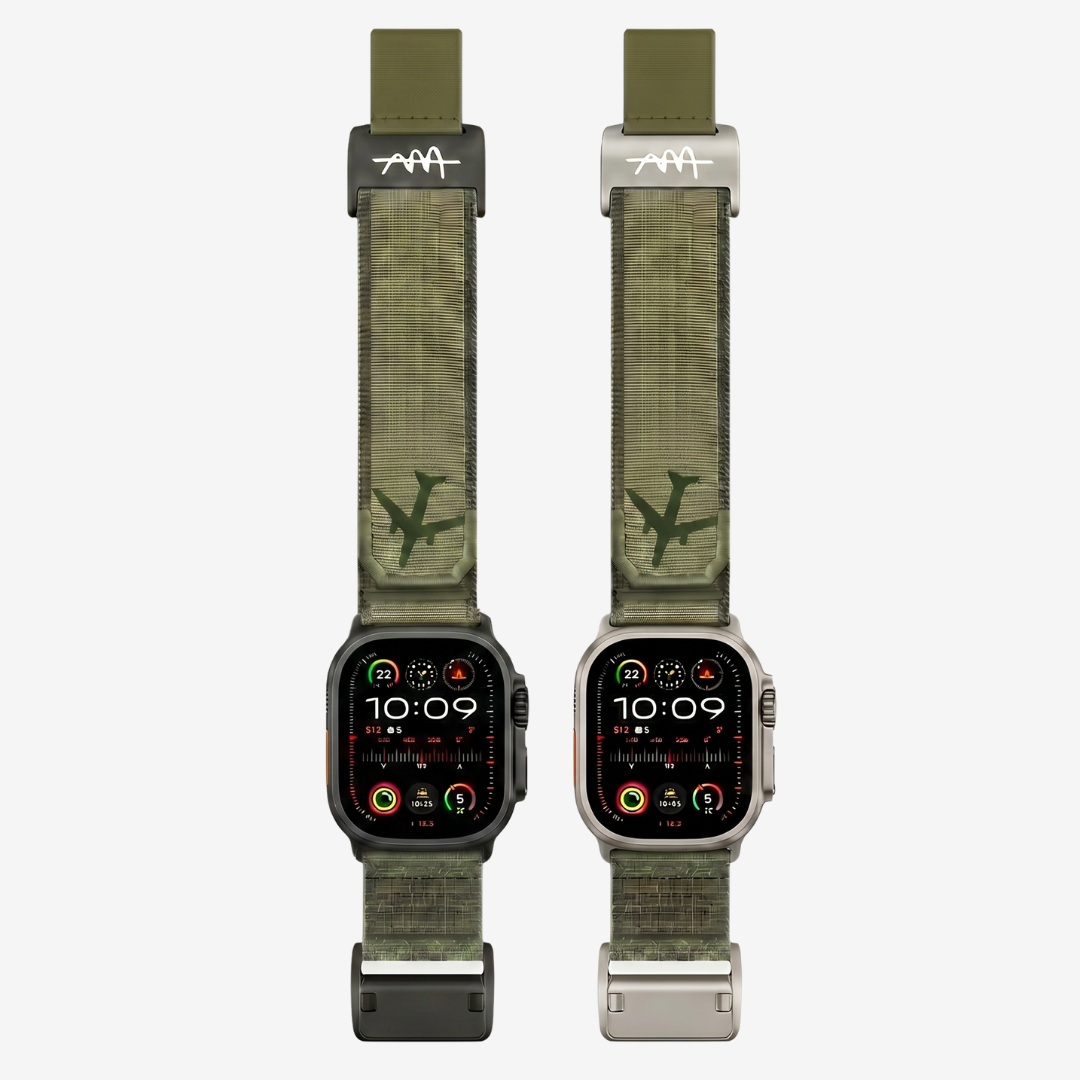 Wild Trail Mag Buckle Nylon Band For Apple Watch - Watch Band