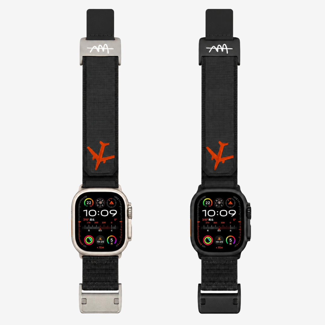 Wild Trail Mag Buckle Nylon Band For Apple Watch - Watch Band