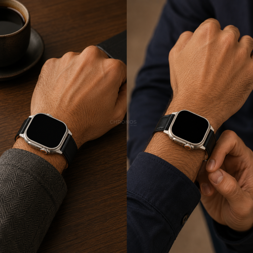 Wilderness Leather Band - Watch Band